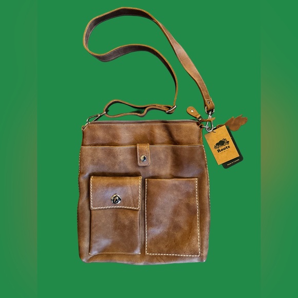 NWT Roots bag Canadian villager tribe - Picture 1 of 8